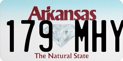 AR license plate 179MHY