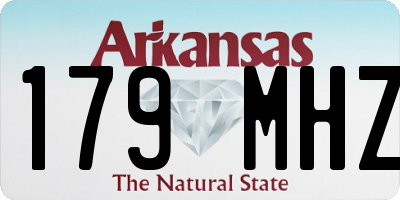 AR license plate 179MHZ