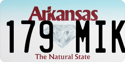 AR license plate 179MIK