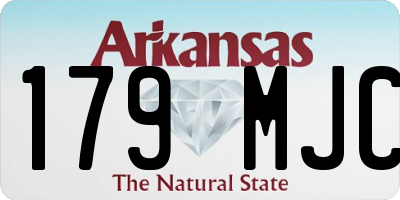 AR license plate 179MJC