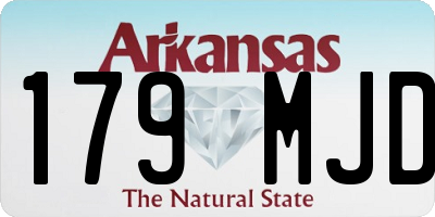 AR license plate 179MJD