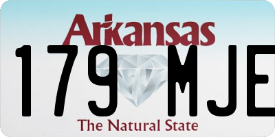 AR license plate 179MJE