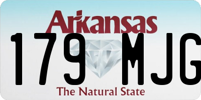 AR license plate 179MJG