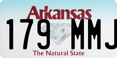 AR license plate 179MMJ