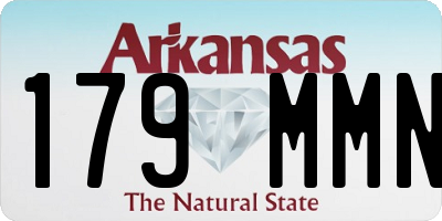 AR license plate 179MMN
