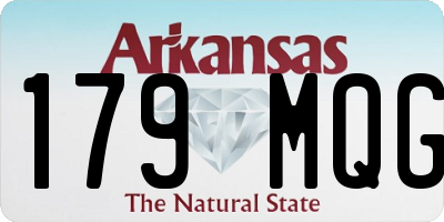 AR license plate 179MQG
