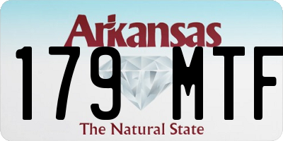 AR license plate 179MTF