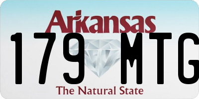 AR license plate 179MTG