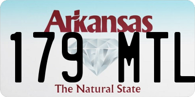AR license plate 179MTL