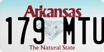 AR license plate 179MTU