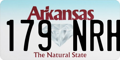 AR license plate 179NRH
