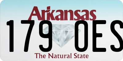AR license plate 179OES