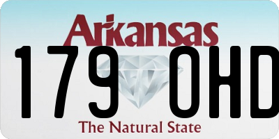 AR license plate 179OHD