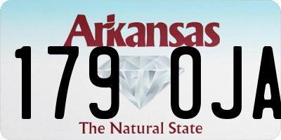 AR license plate 179OJA
