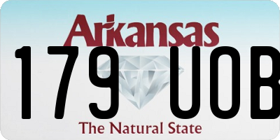 AR license plate 179UOB