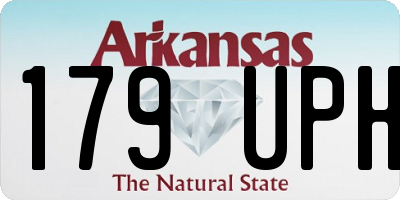 AR license plate 179UPH