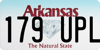AR license plate 179UPL