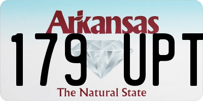 AR license plate 179UPT