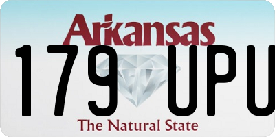 AR license plate 179UPU