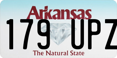 AR license plate 179UPZ
