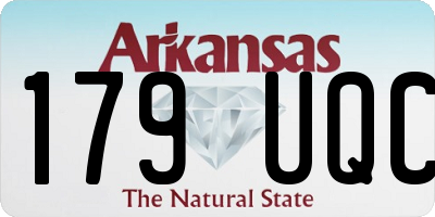 AR license plate 179UQC