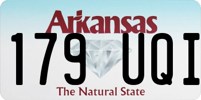 AR license plate 179UQI