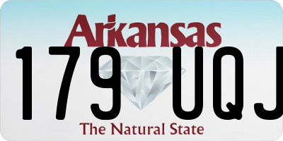 AR license plate 179UQJ