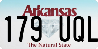 AR license plate 179UQL