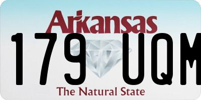 AR license plate 179UQM