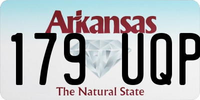 AR license plate 179UQP