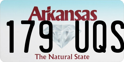 AR license plate 179UQS