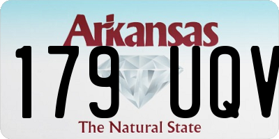 AR license plate 179UQV