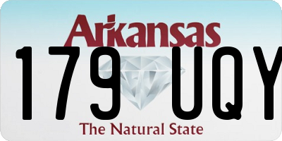 AR license plate 179UQY