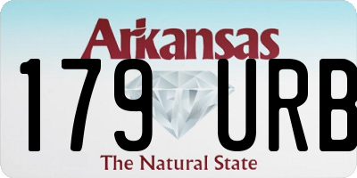 AR license plate 179URB