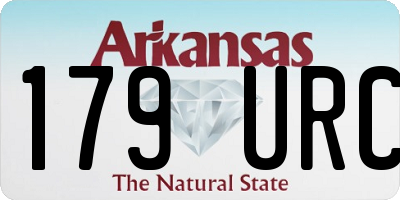 AR license plate 179URC