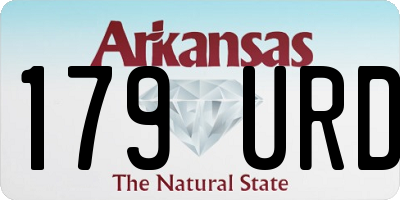 AR license plate 179URD