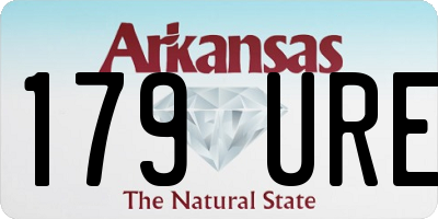 AR license plate 179URE