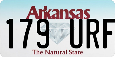 AR license plate 179URF