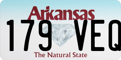 AR license plate 179VEQ