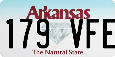 AR license plate 179VFE