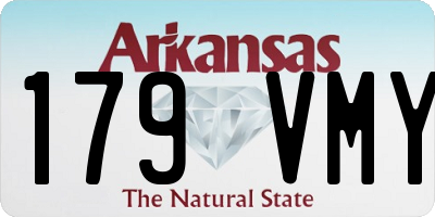 AR license plate 179VMY