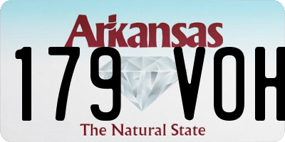 AR license plate 179VOH