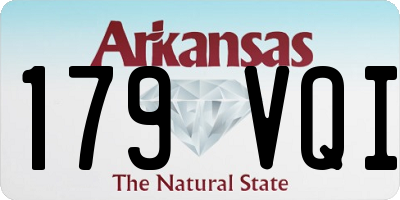 AR license plate 179VQI
