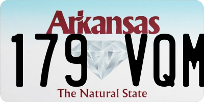 AR license plate 179VQM
