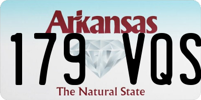 AR license plate 179VQS