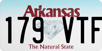 AR license plate 179VTF