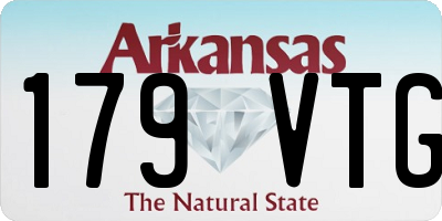 AR license plate 179VTG