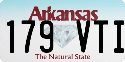 AR license plate 179VTI