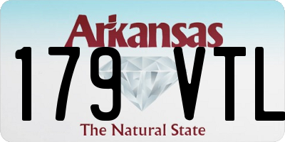 AR license plate 179VTL