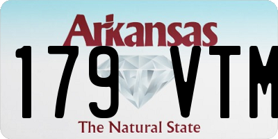 AR license plate 179VTM